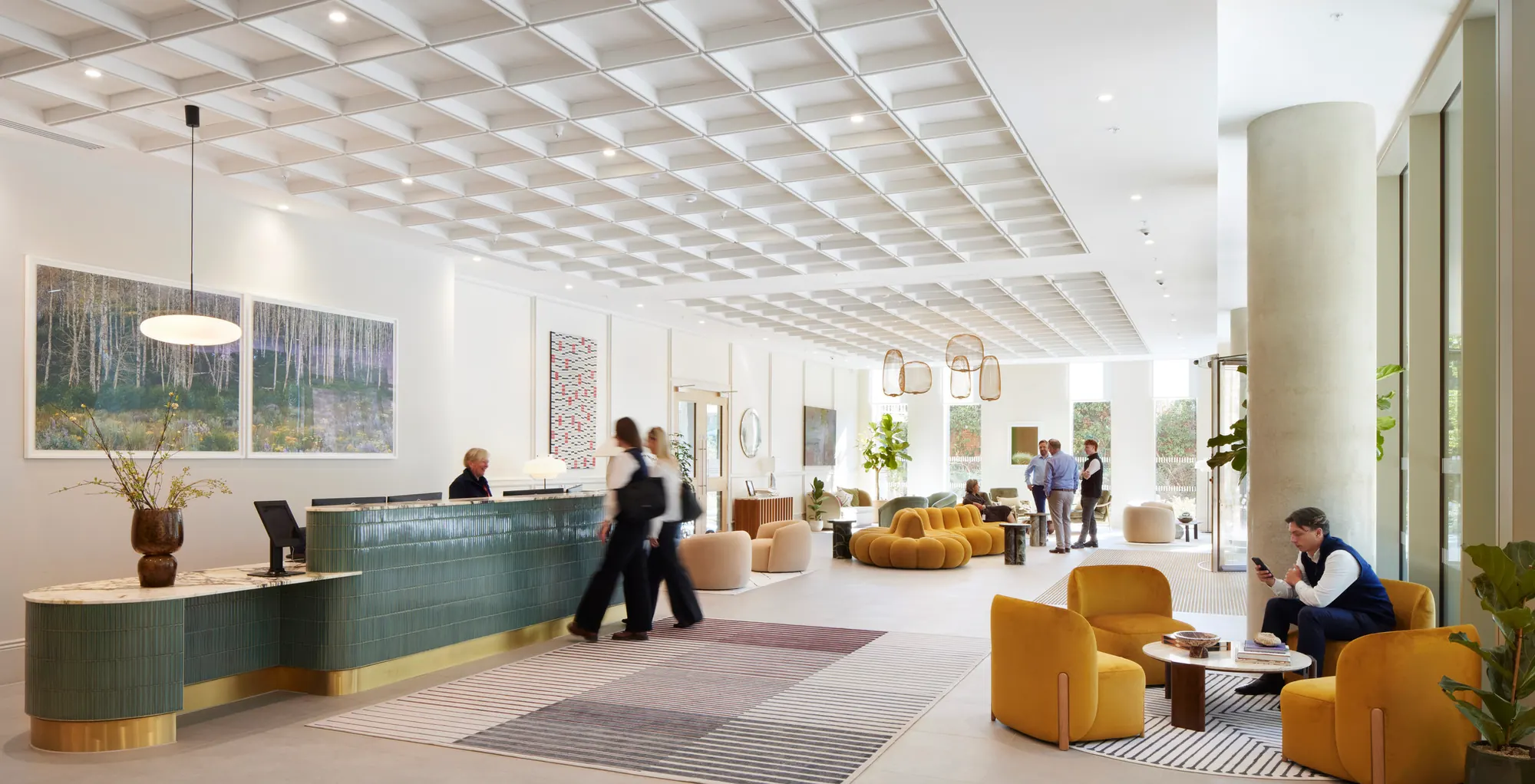Welcoming ground floor entry
