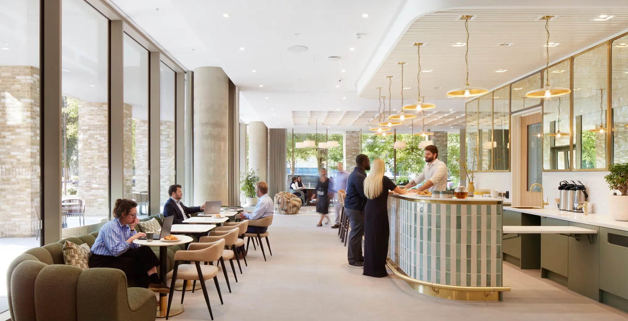 Head to our café for some rest, relaxation and connection